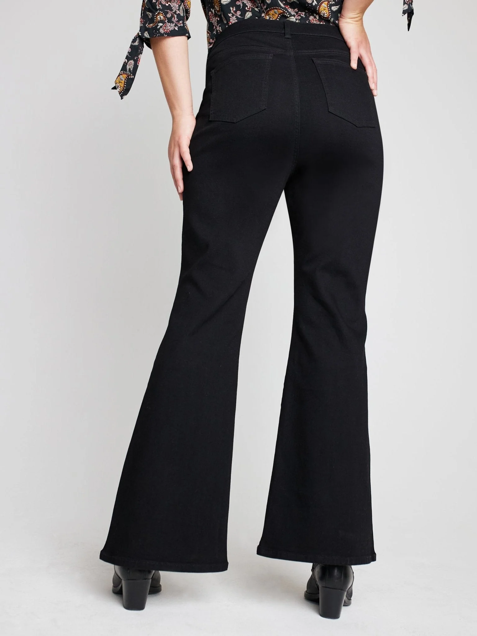 Westport Signature High Rise Modern Flare Leg Jeans - Plus - Image 7
