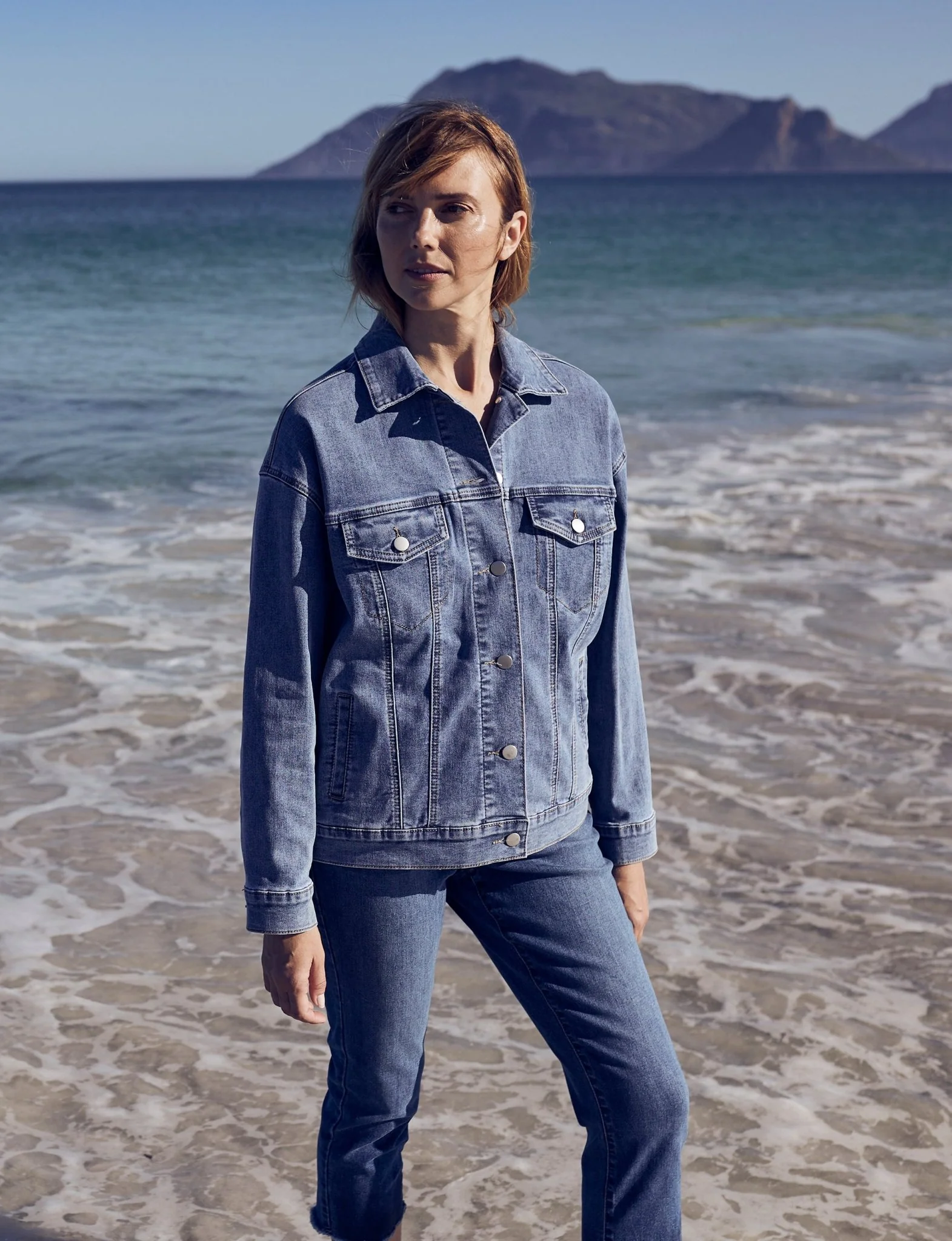 Westport Trucker Denim Jacket - Image 8