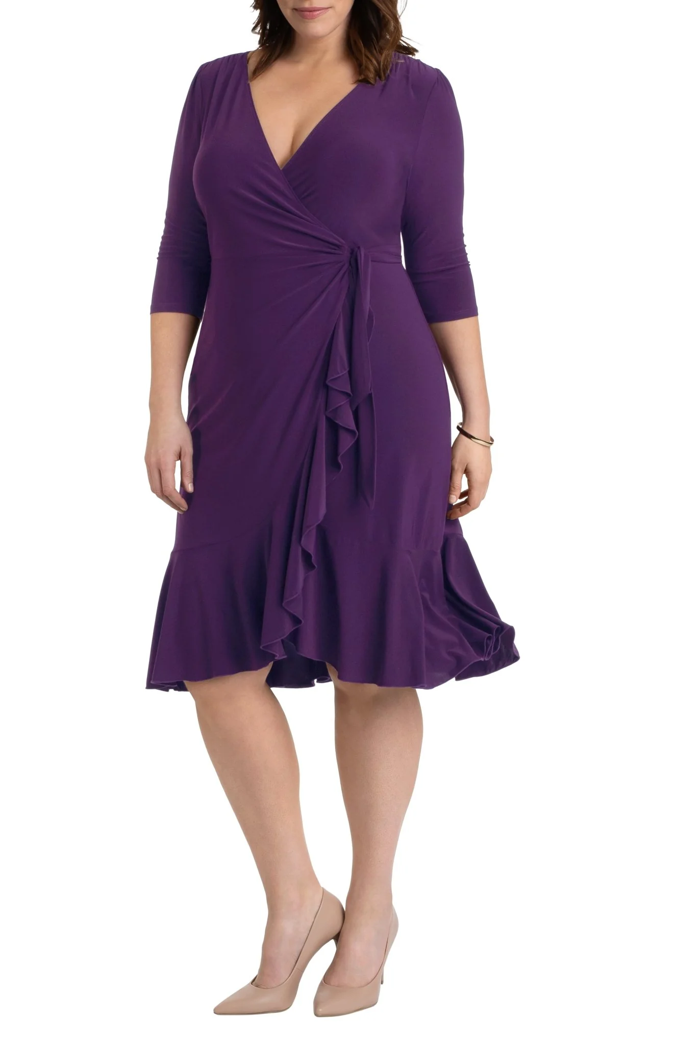Whimsy Wrap Dress - Plus - Image 13