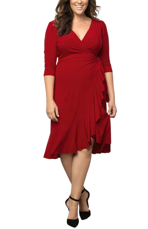 Whimsy Wrap Dress - Plus - Image 27