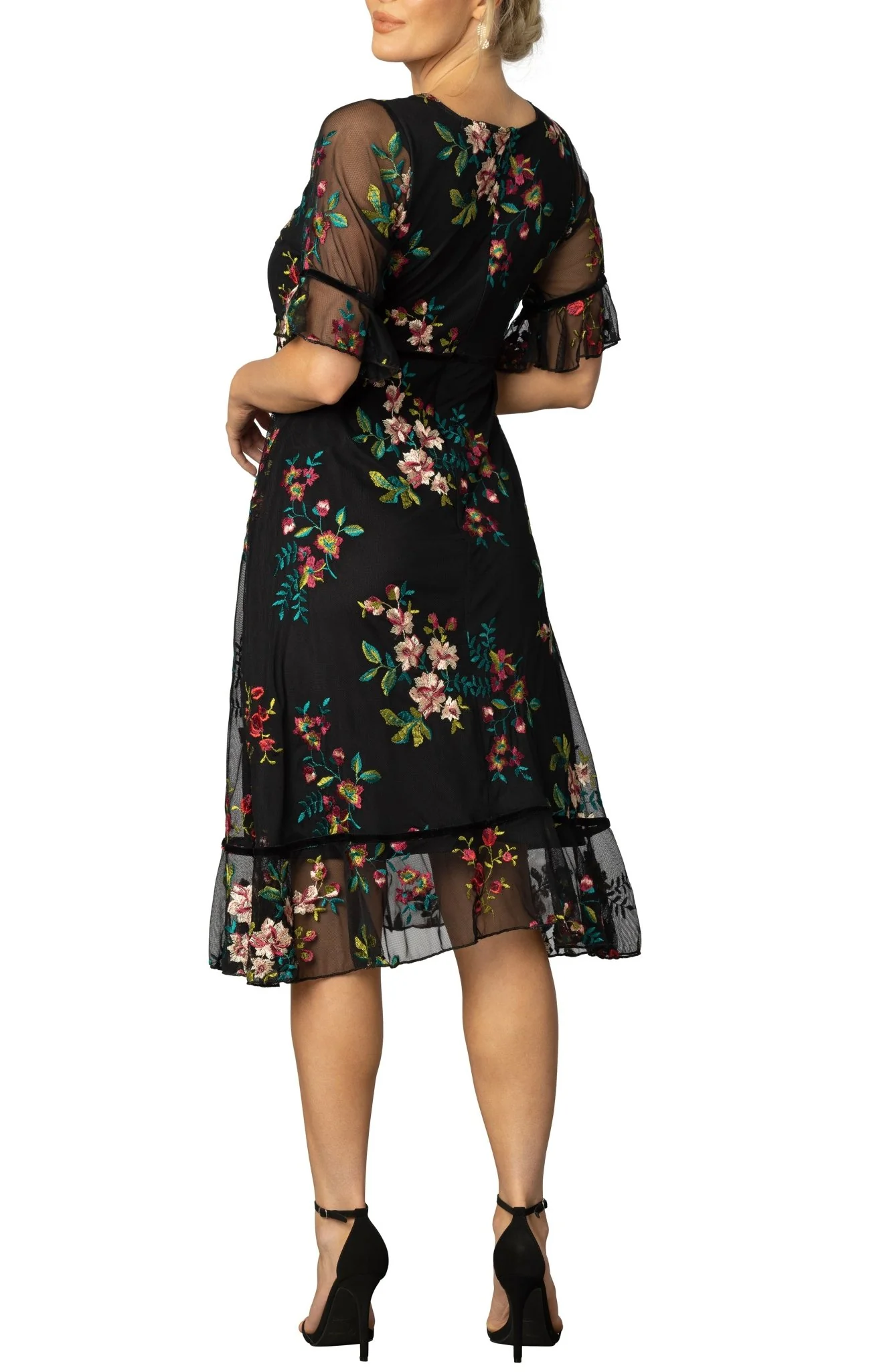 Wildflower Embroidered Dress - Image 2
