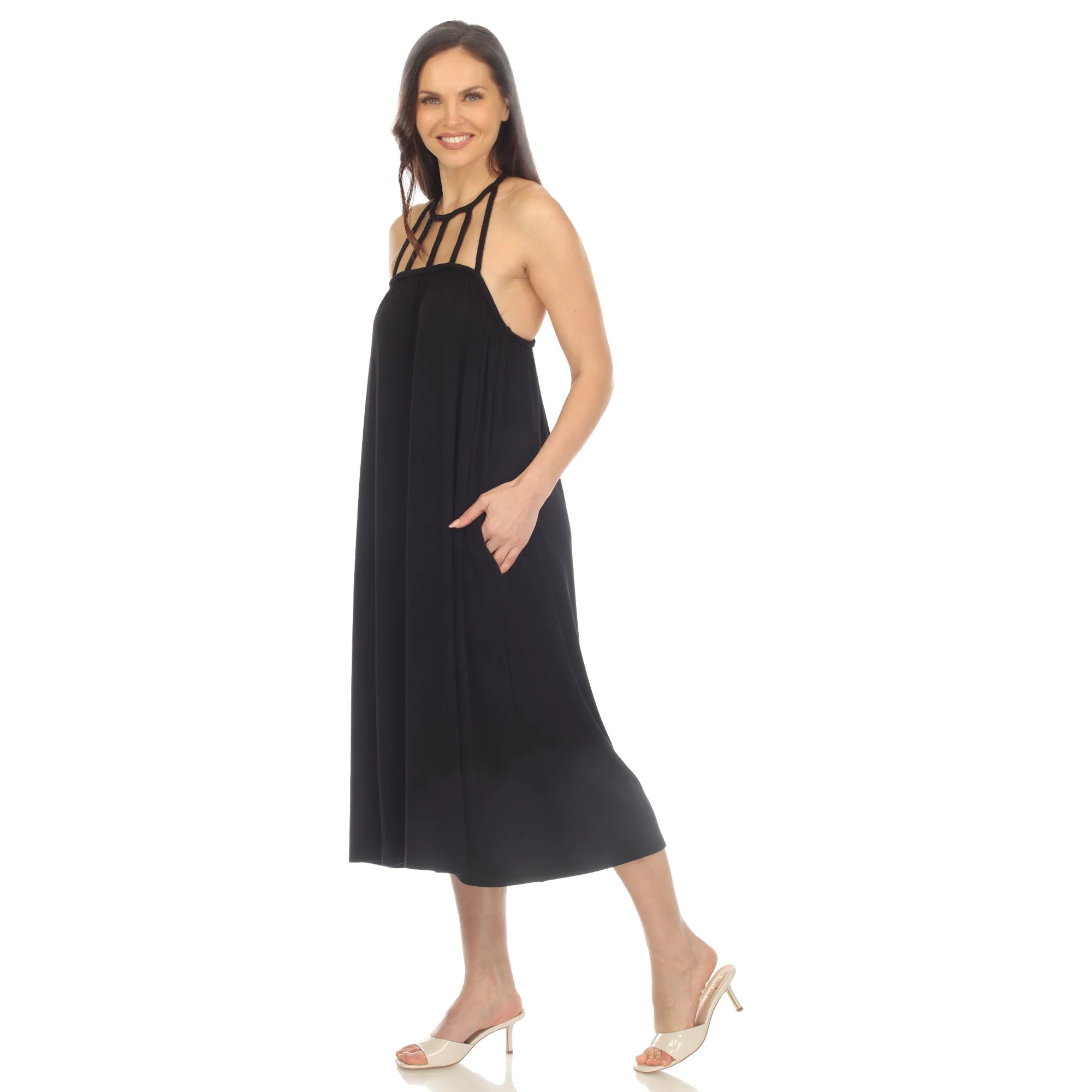 Braided Strap Midi Dress - Image 3