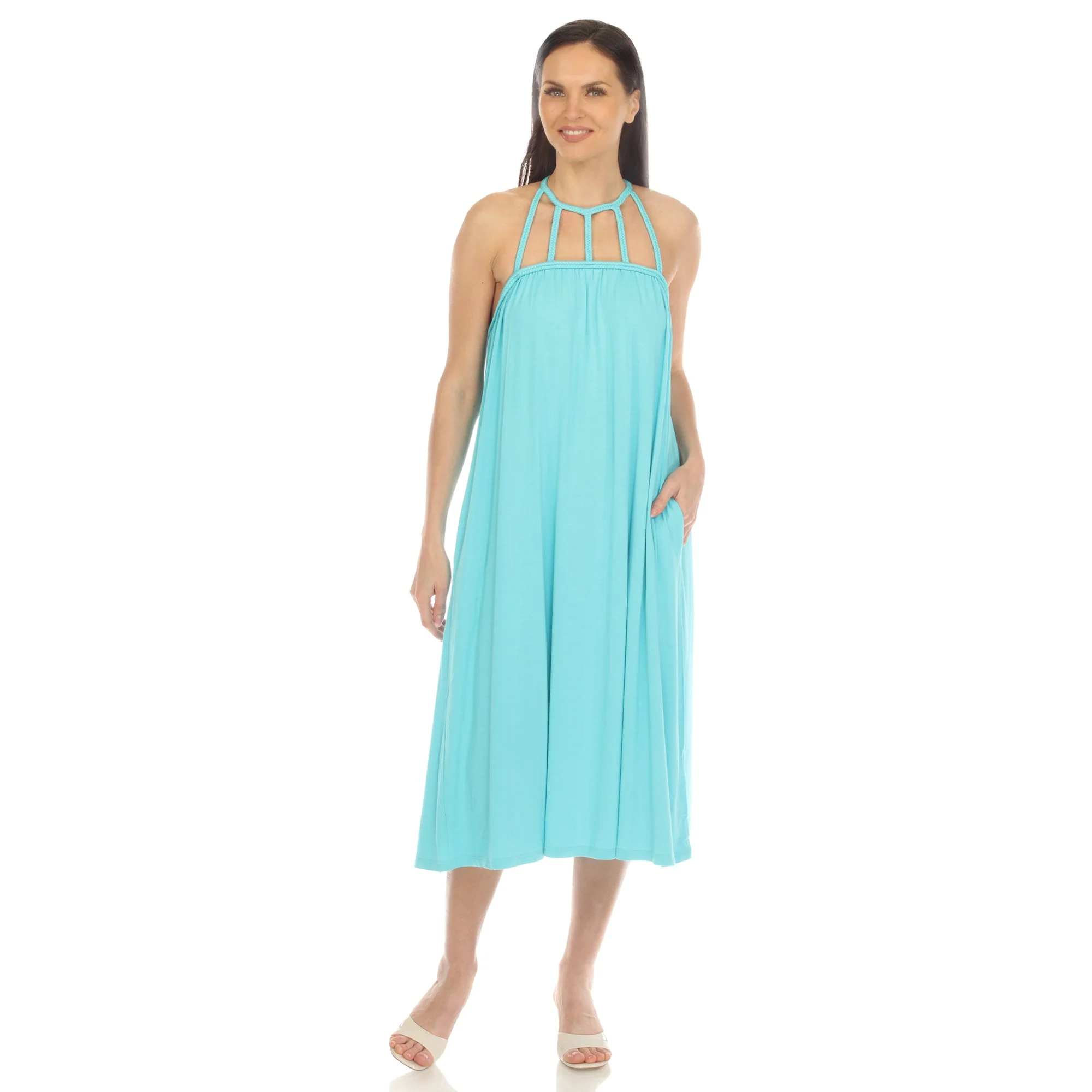 Braided Strap Midi Dress - Image 8
