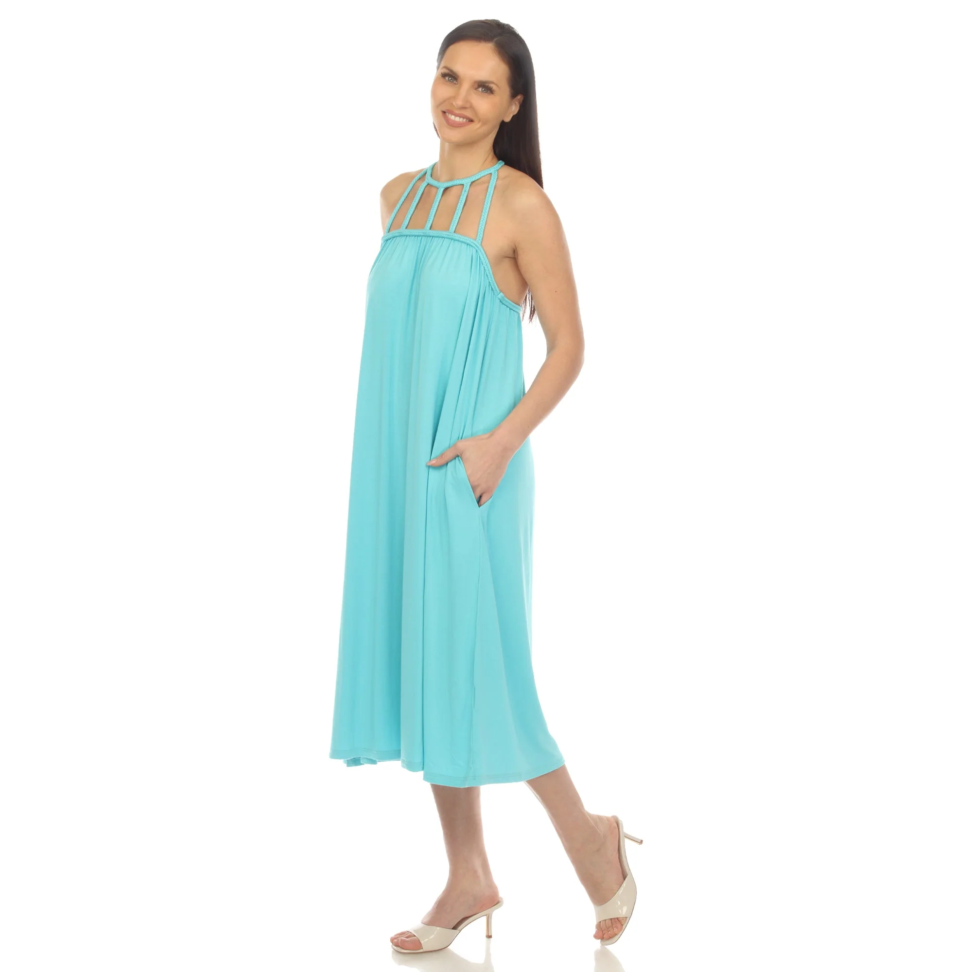 Braided Strap Midi Dress - Image 9