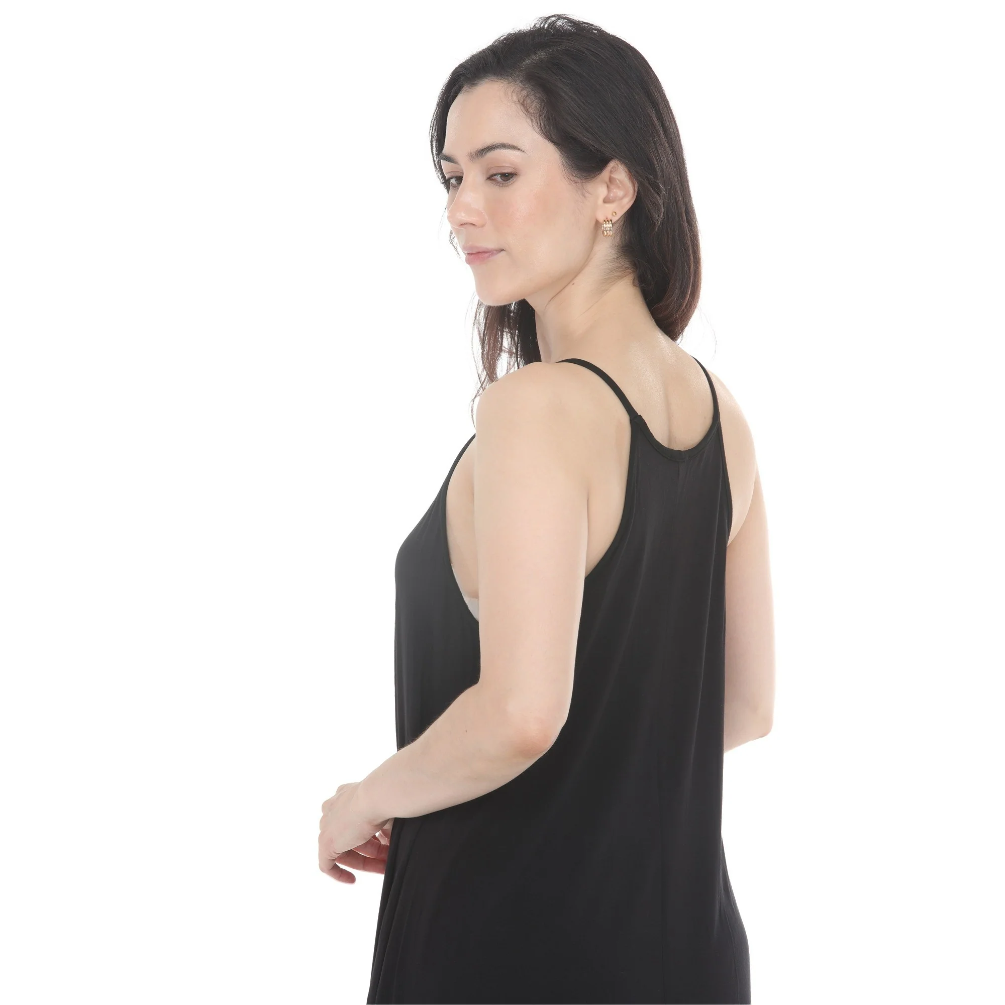 Women's Halter Neck Swing Midi Dress - Image 4