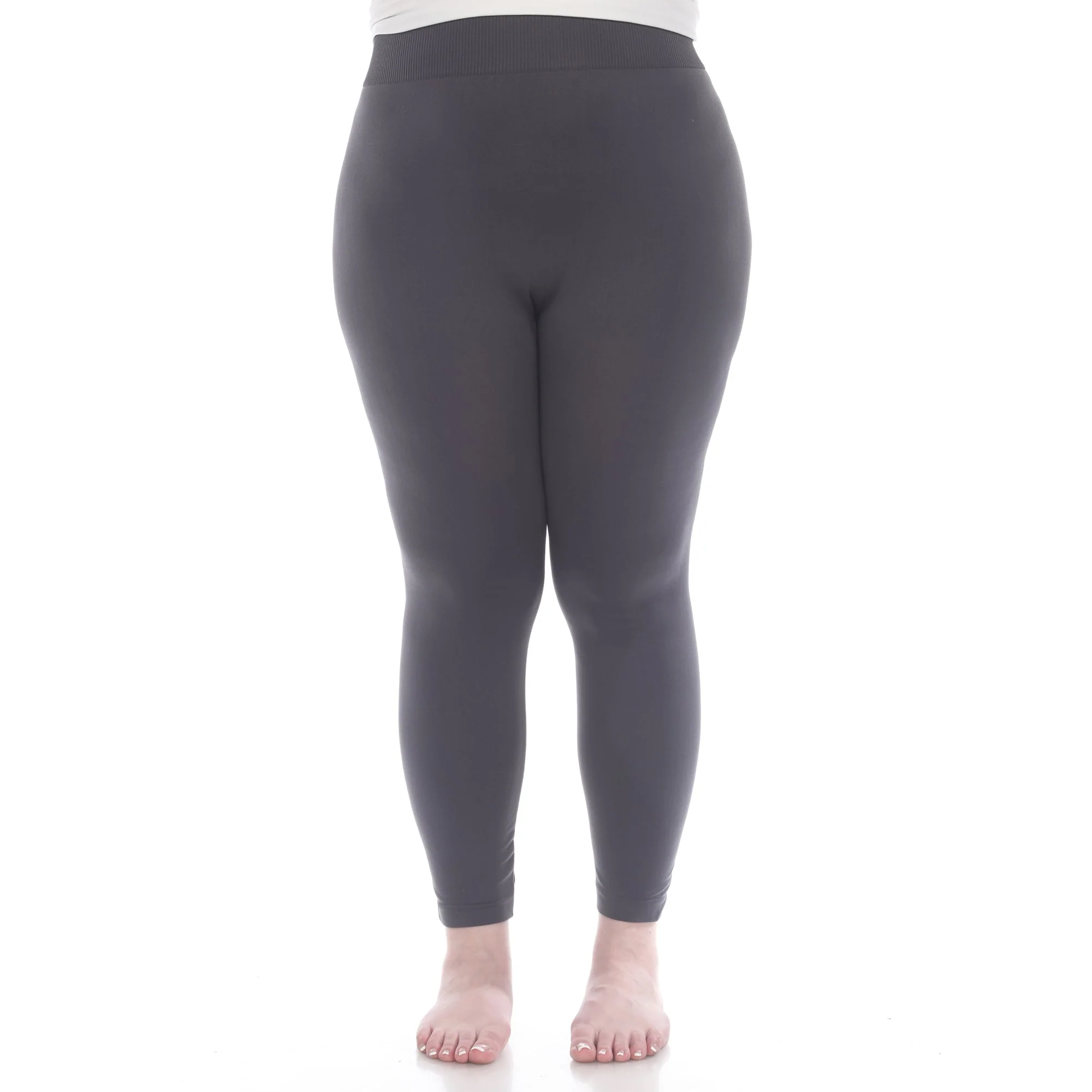 Women's Super-Stretch Solid Leggings - Plus - Image 13