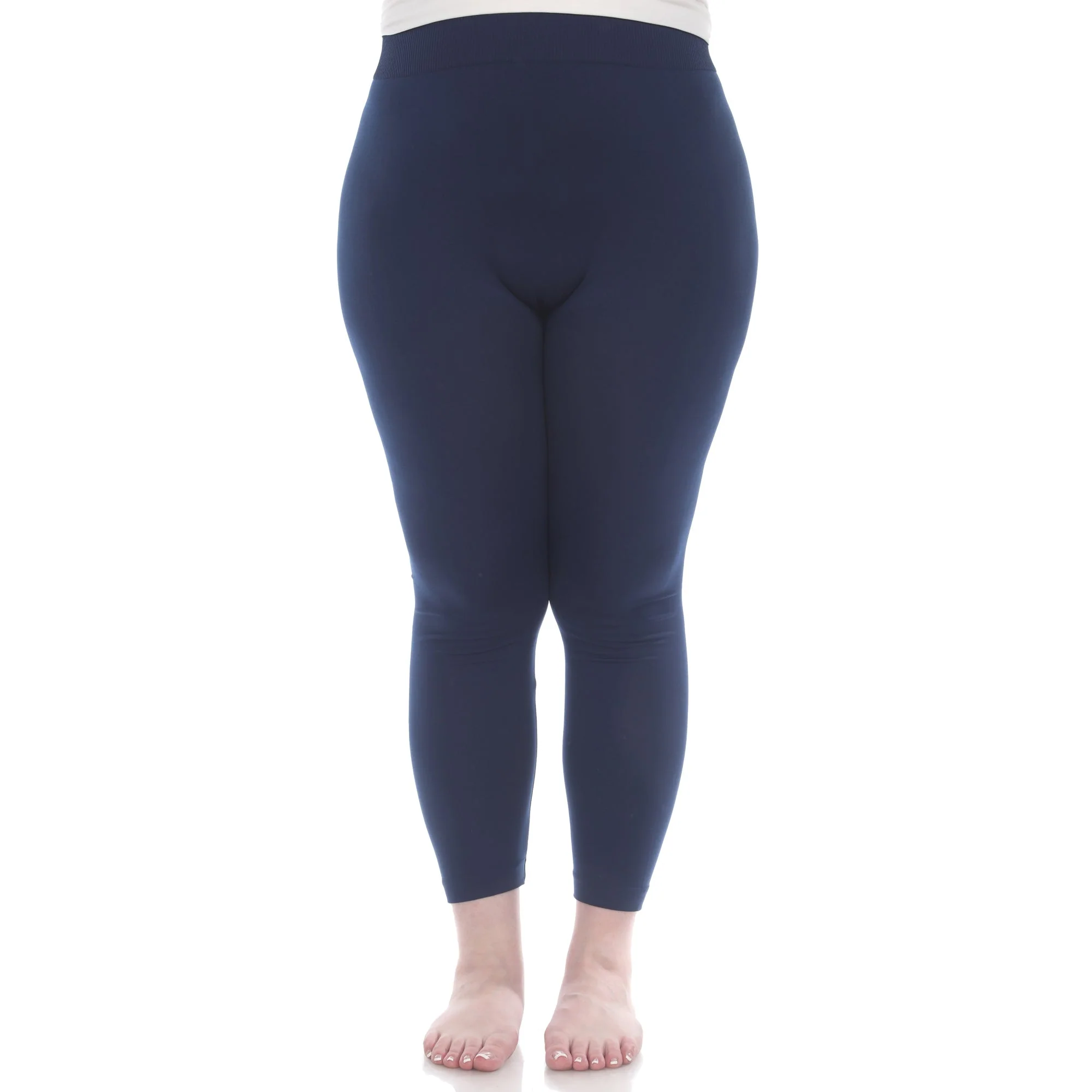 Women's Super-Stretch Solid Leggings - Plus - Image 21