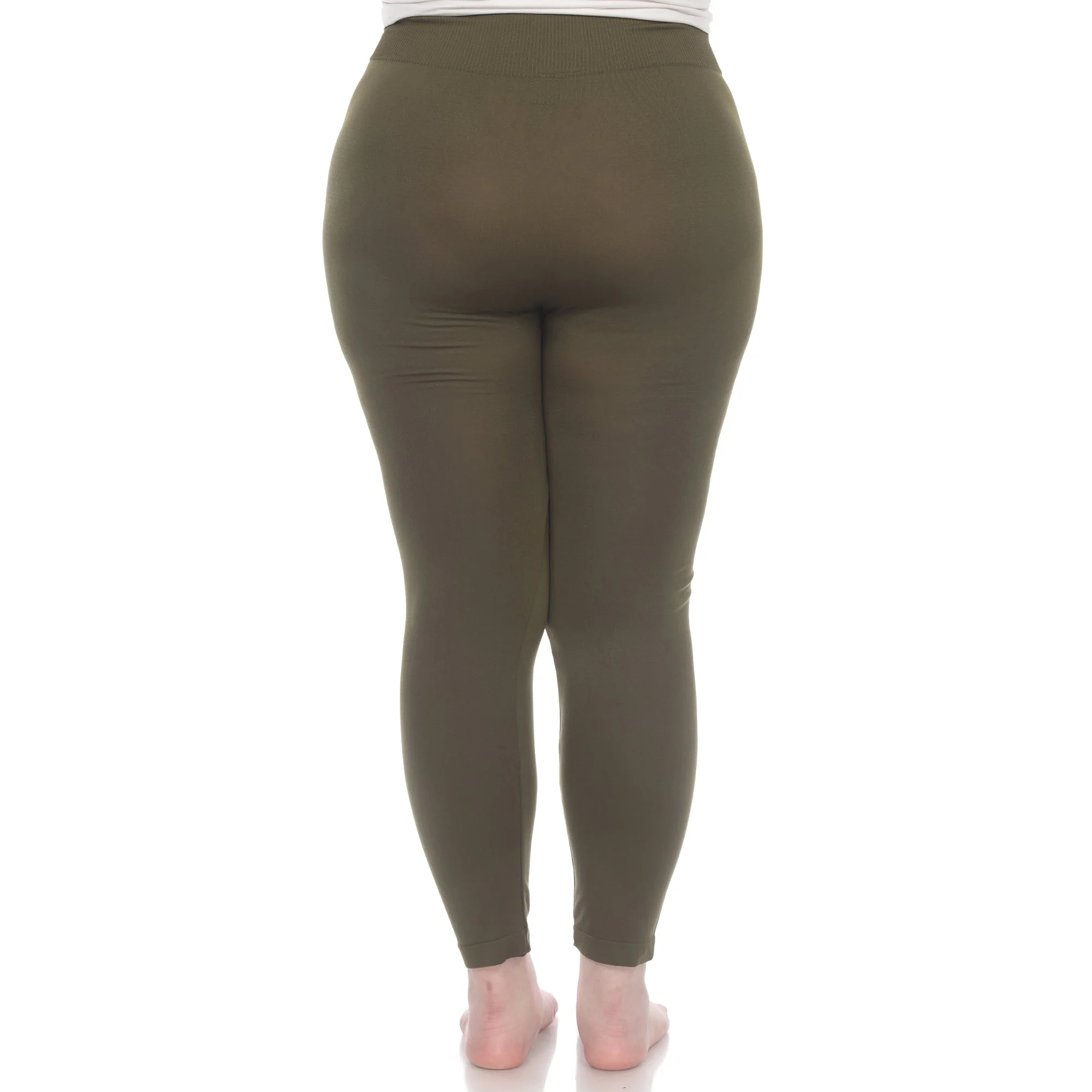 Women's Super-Stretch Solid Leggings - Plus - Image 27