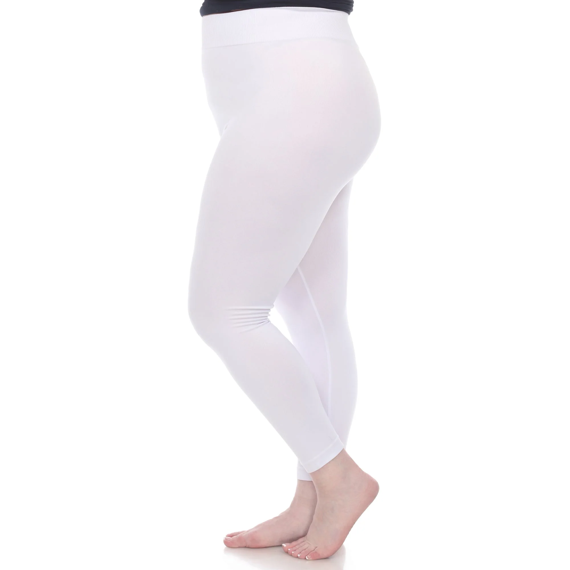 Women's Super-Stretch Solid Leggings - Plus - Image 38