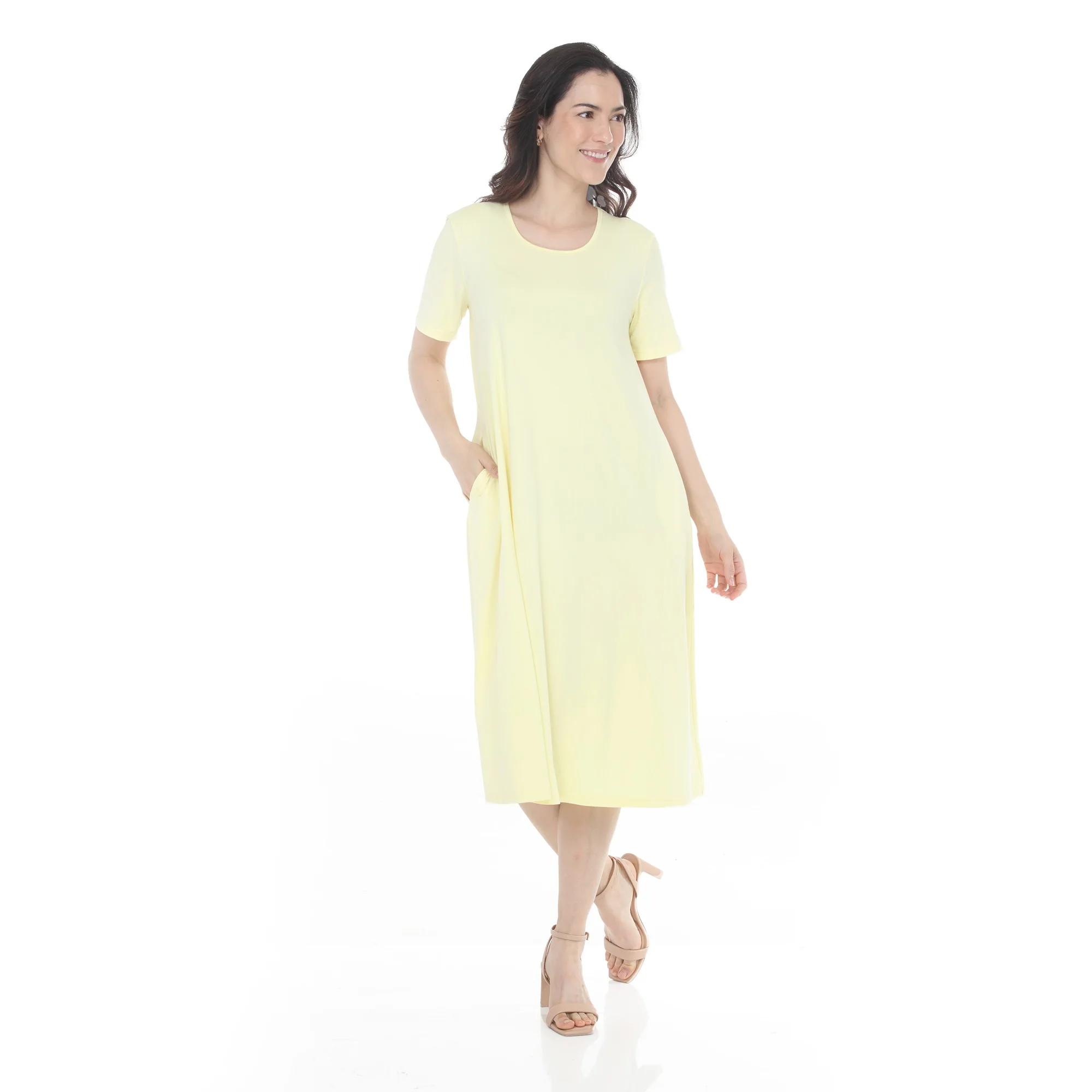 Women's Tee Swing Midi Dress - Image 8