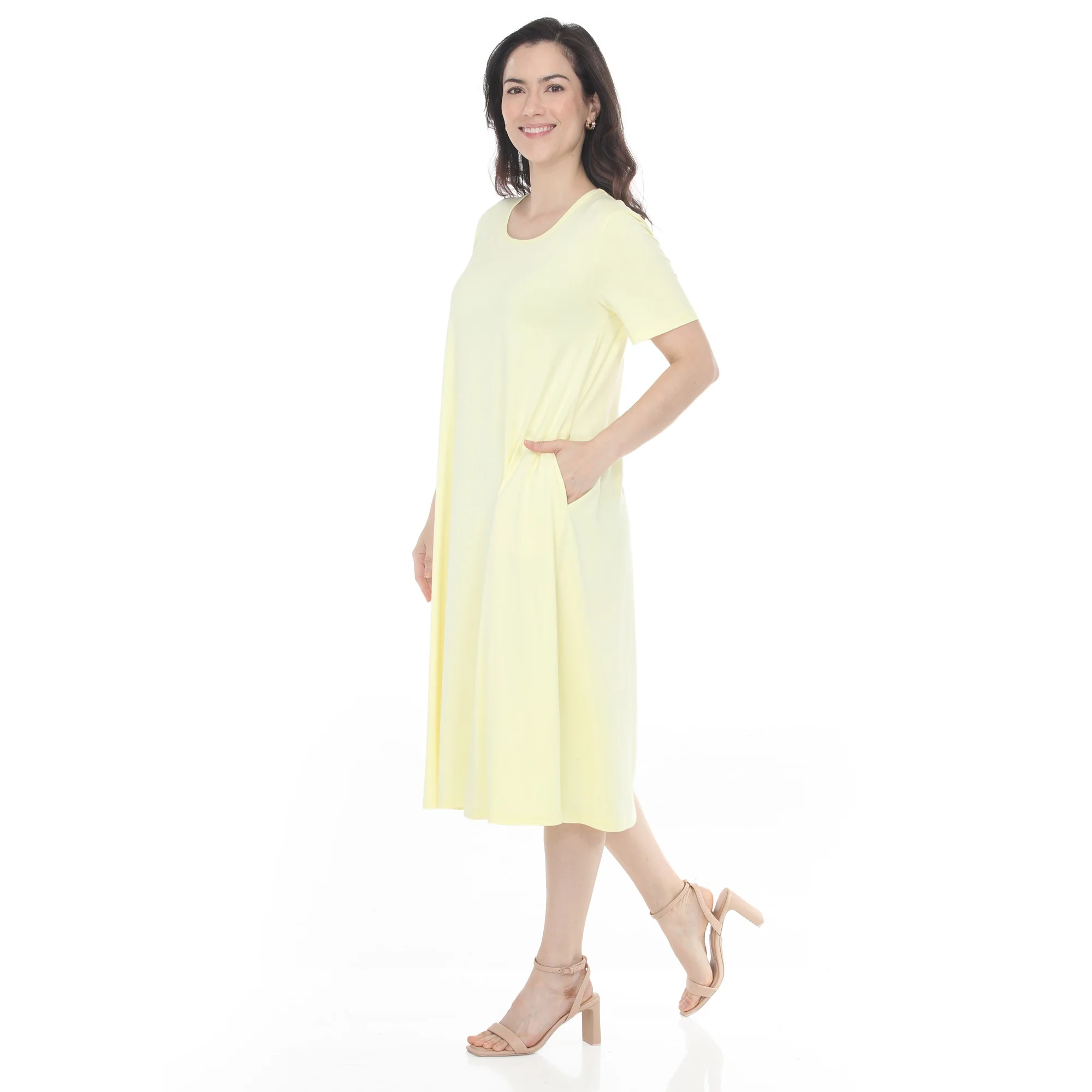Women's Tee Swing Midi Dress - Image 9