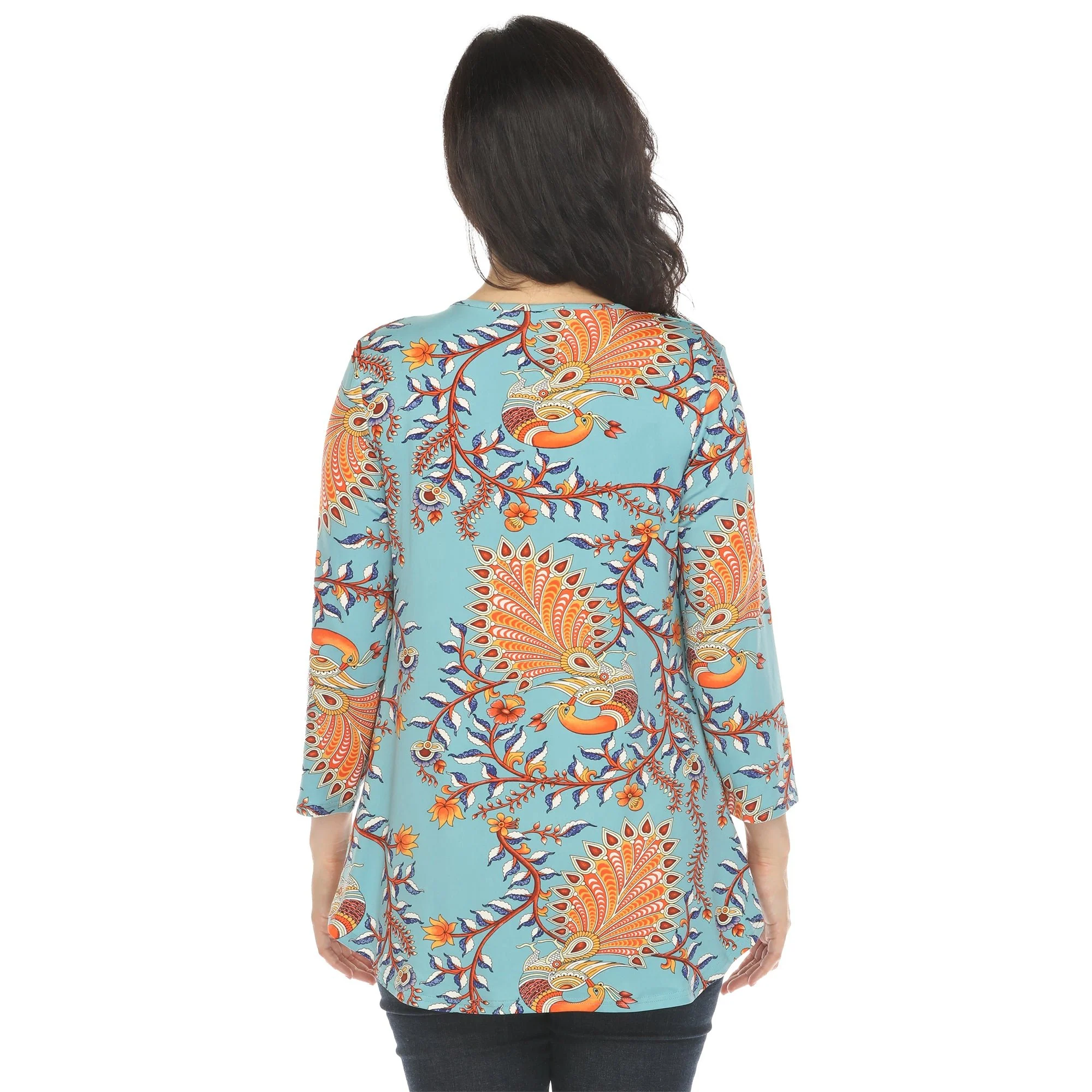 Women's Vibrant Boho Swing Top - Image 11