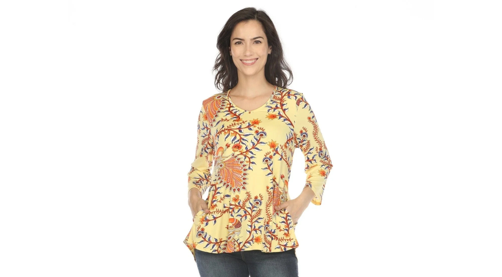 Women's Vibrant Boho Swing Top - Image 16