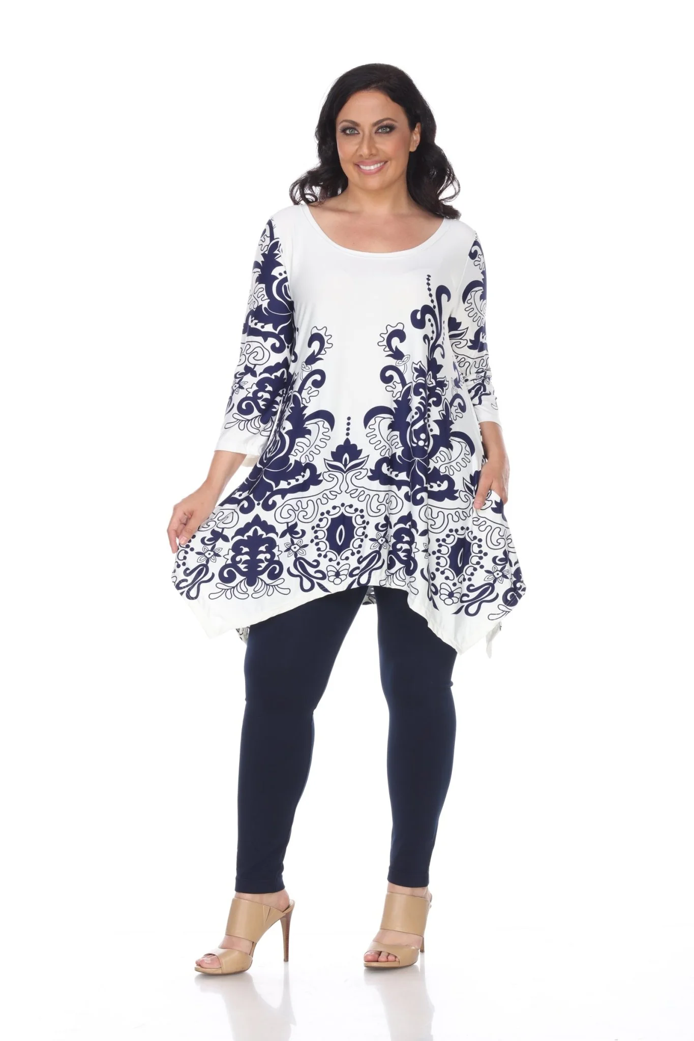 Yanette Tunic Top - Plus - Image 13