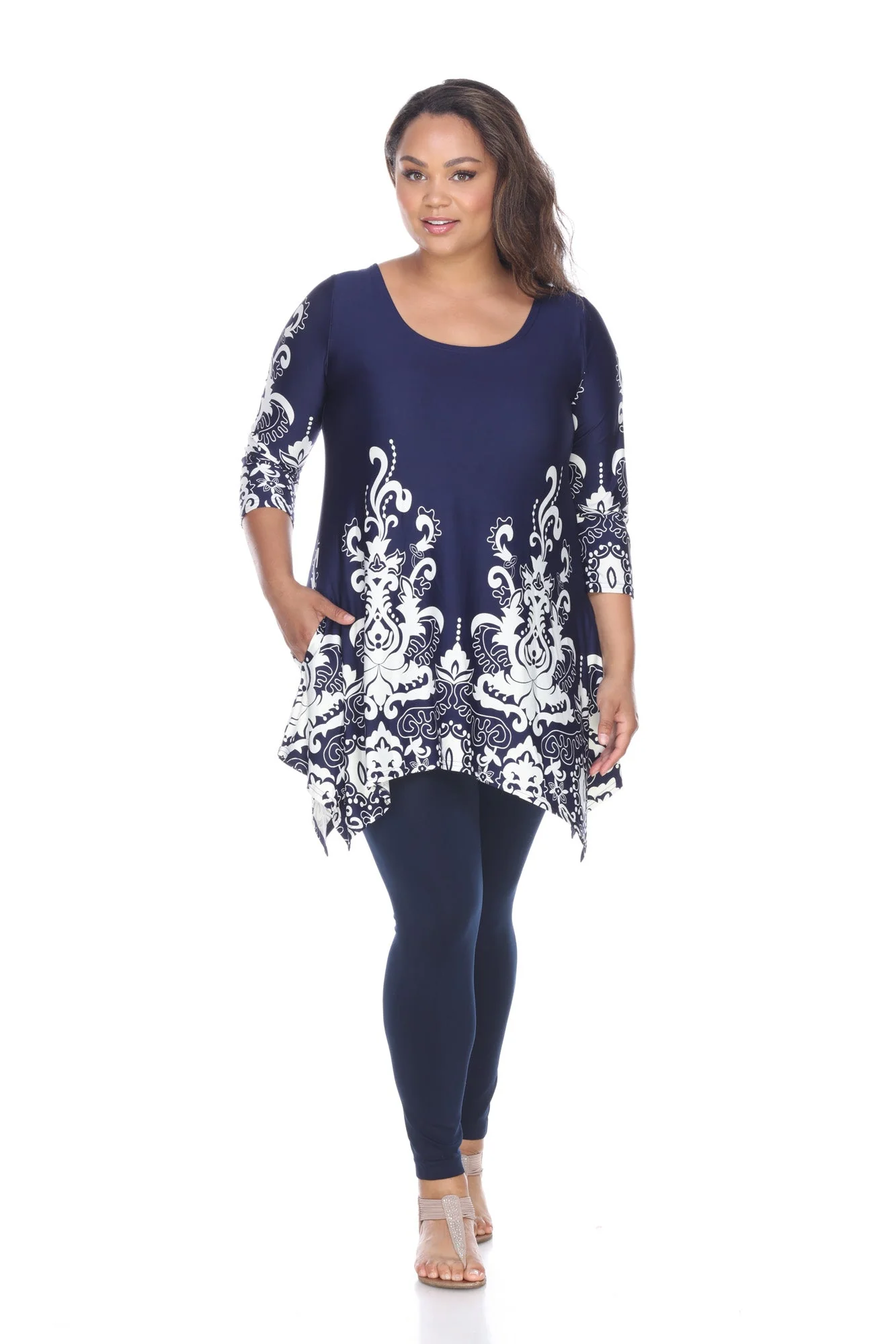 Yanette Tunic Top - Plus - Image 9